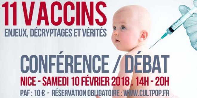 11 vaccins conference Culture Populaire