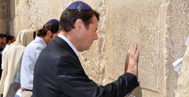 Christian Estrosi mur lamentations Jérusalem