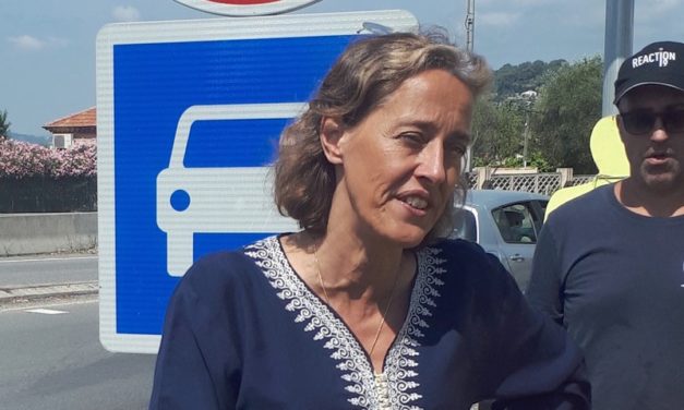 Alexandra Henrion-Caude au Rond-Point de la Victoire