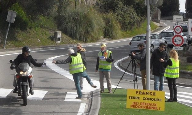 Les Gilets Jaunes de Cannes reçoivent leurs amis parisiens