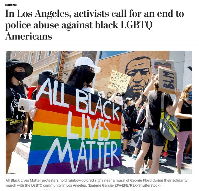 Black Live Matters - LGBT - George Floyd