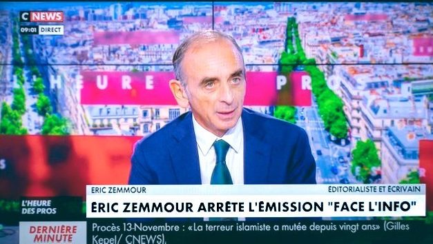 Zemmour à Nice le 18 septembre 2021