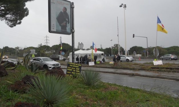 Les Gilets Jaunes de Cannes-Antibes se mouillent