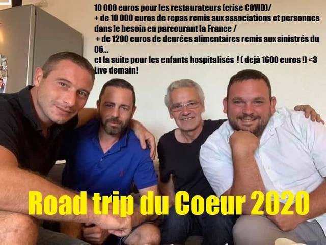 Live Motard 06 - Road trip du coeur 2020