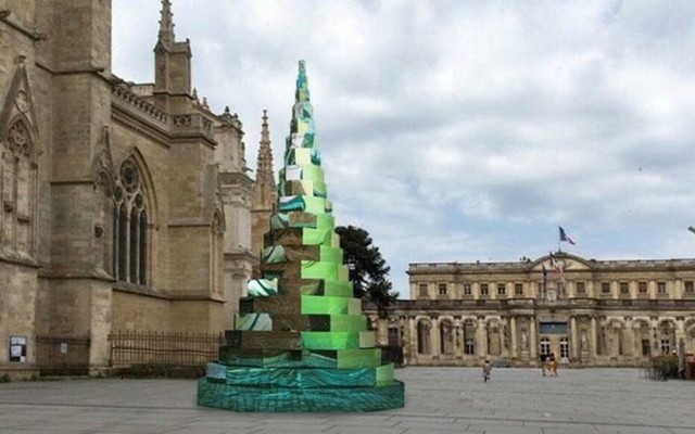 Sapin Noël écolo Bordeaux