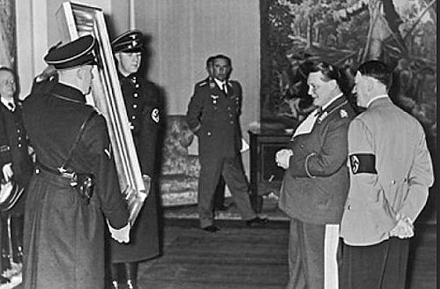 Hitler - Goering - oeuvres art volées