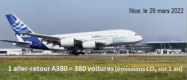 Nice aéroport - Airbus A380