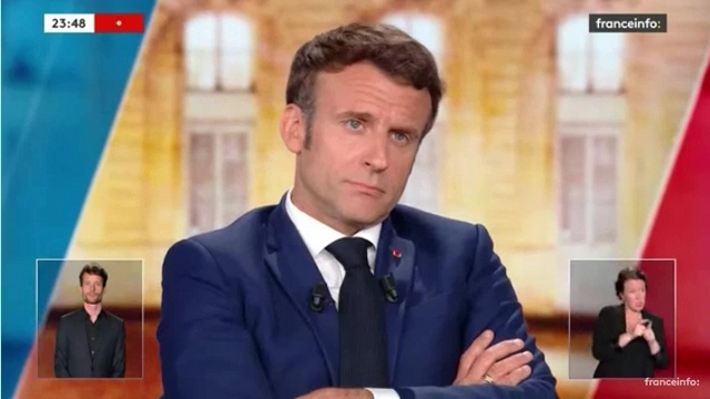 Débat Macron - Le Pen - 20 avril 2022 - Macron méprisant