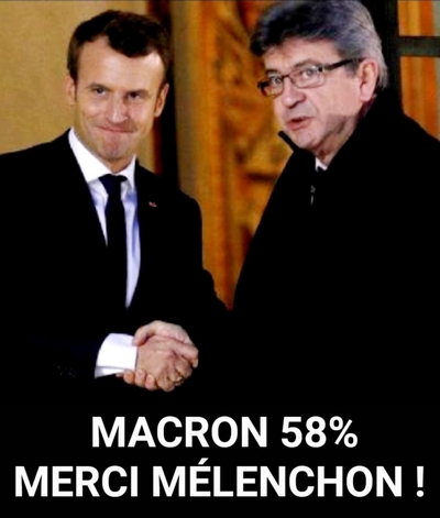 Macron Mélenchon