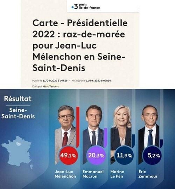 Présidentielle 2022 - Seine-Saint-Denis