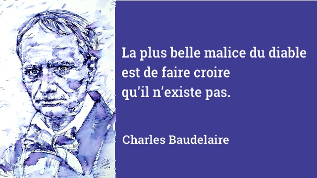 Charles Baudelaire- diable - portrait Fabrizio Cassetta