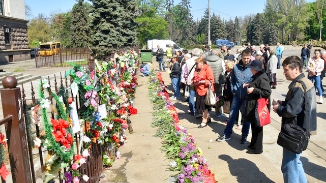 Odessa - Victimes incendie maison des Syndicats - 2014