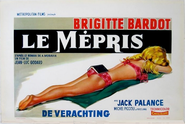 Le Mépris - Godard - Brigitte Bardot