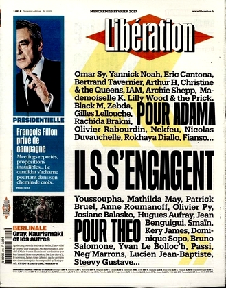 Libération - Adama Théo