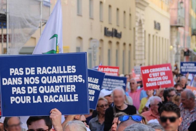 Manifestation Nice - Pas racaille quartier - 1 octobre 2022