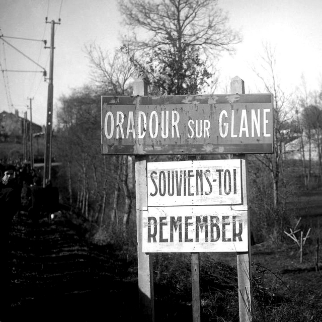 Oradour-sur-Glane - Entrée village