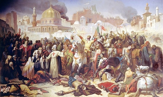 Prise Jérusalem 15 juillet 1099 - Émile Signol - 1847