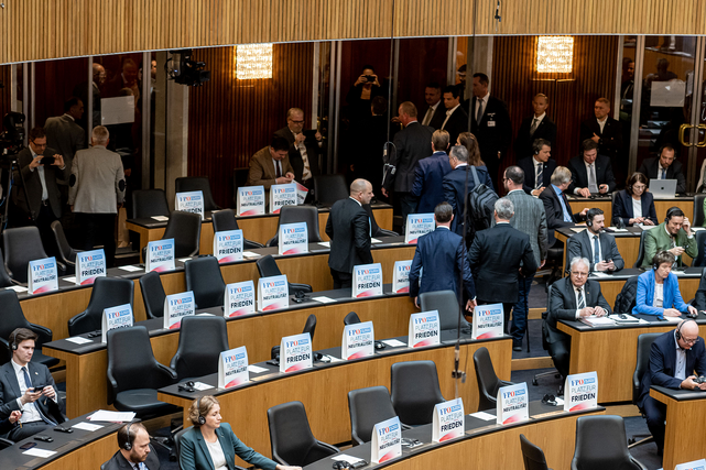 Parlement autrichien - Intervention Zelensky