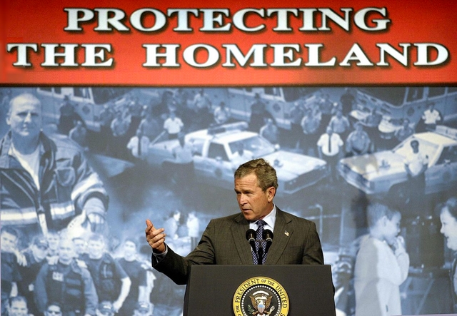 Protecting Home land - Bush - Patriot Act