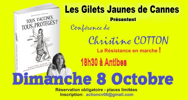 Christine Cotton - Conférence dimanche 8 octobre 2023 - GJ