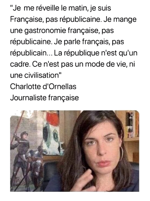 Charlotte Ornellas - française républicaine