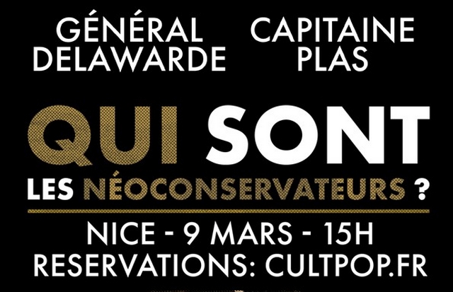 Général Delawarde Capitaine Plas - Conférence Nice - 9 mars 2024