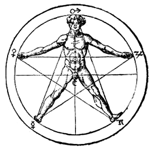 Pentagramme Homme