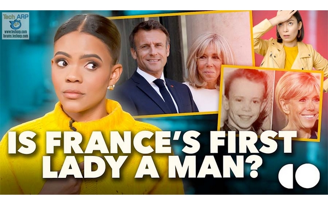 Candace Owens - Brigitte-Macron man