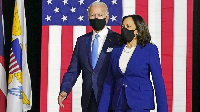 Joe Biden - Kamala Harris - masques