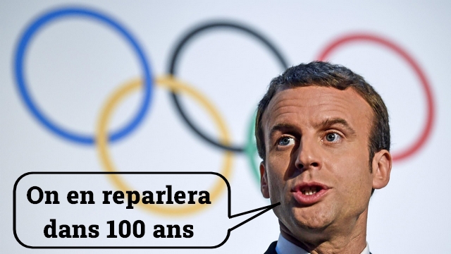 Macron - On en reparlera dans 100 ans