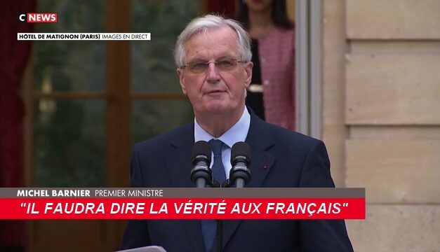 Michel Barnier : « <em>Il faudra dire la vérité et je dirai la vérité<em> »</em></em>