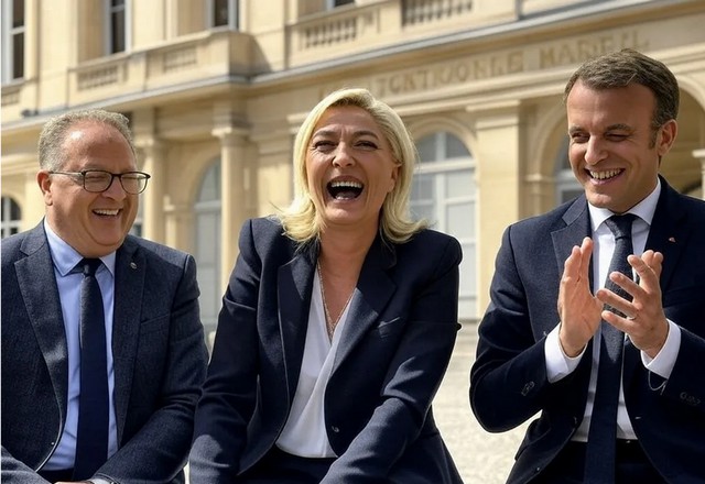 Ferrand - Le Pen - Macron