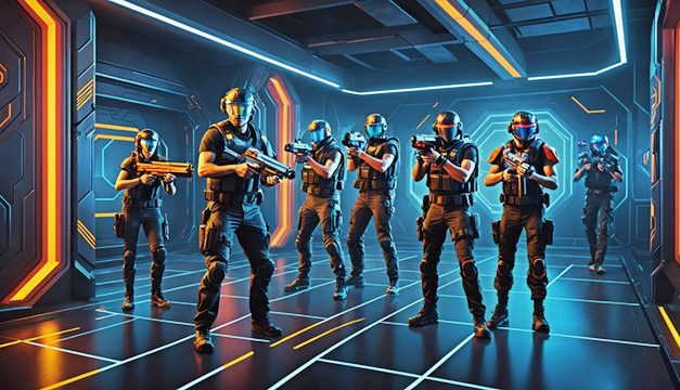 Cagnes-sur-Mer devient un immense « <em>laser game</em> »