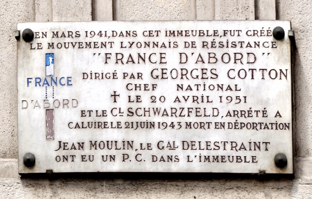France d'abord - Georges Cotton - Émile Schwarzfeld - Mars 1941