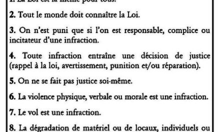 La loi ? Pas pour moi !