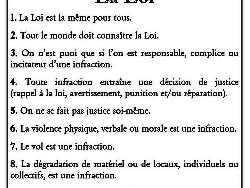La loi ? Pas pour moi !