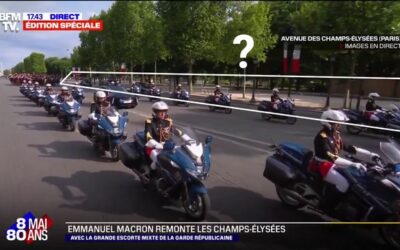 Macron fait son numéro devant une salle vide