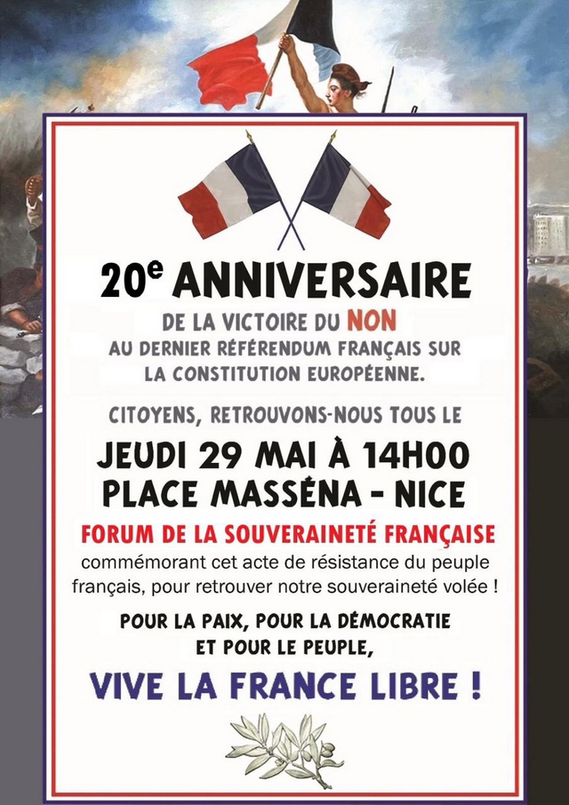 Souveraineté française - 29 mai 2025 - Nice
