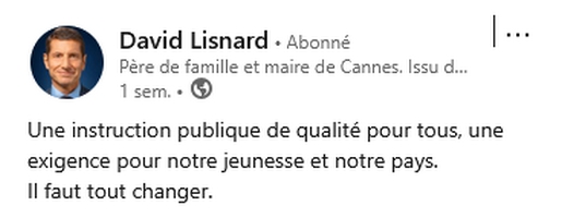 David Lisnard - LinkedIn