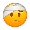 Emoticon - Bandage tête