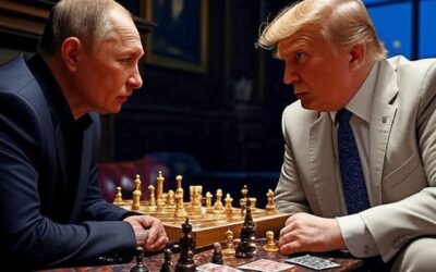 Trump part en Alaska négocier une porte de sortie