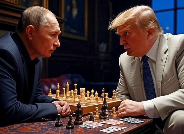 Poutine Échecs - Trump Poker