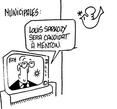 Sarkozy - Menton Mentons