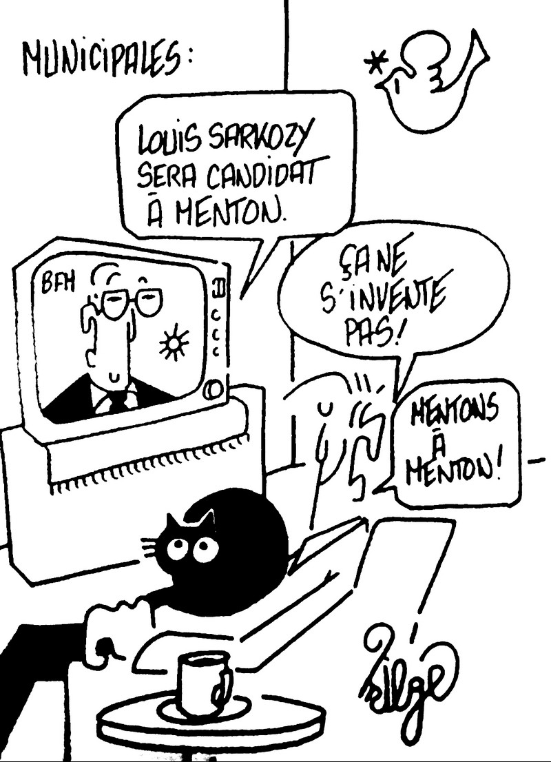 Sarkozy - Menton Mentons