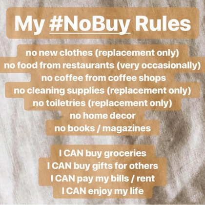 No buy rules