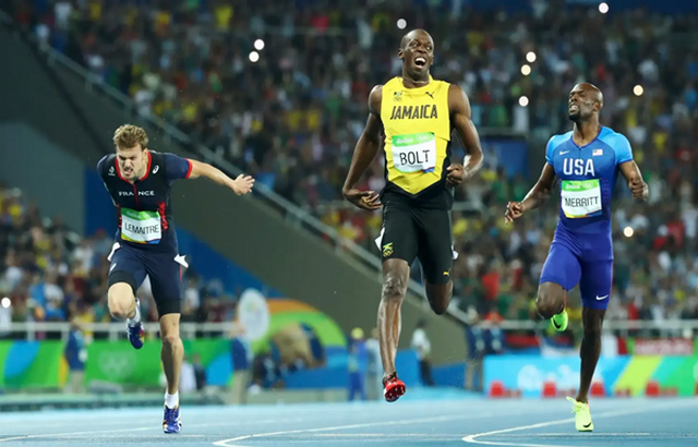 Rio - Christophe Lemaître - Usain Bolt
