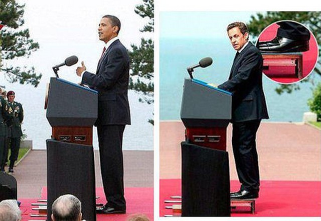 Sarkozy petit
