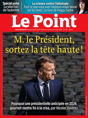 Le Point - Macron sortez tête haute