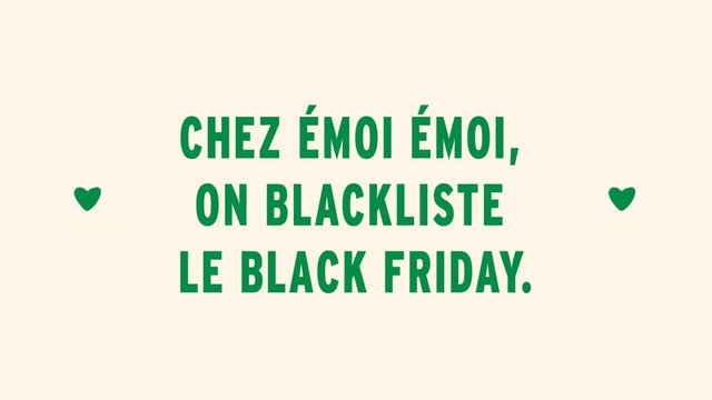 Émoi Émoi - Boycott Black friday