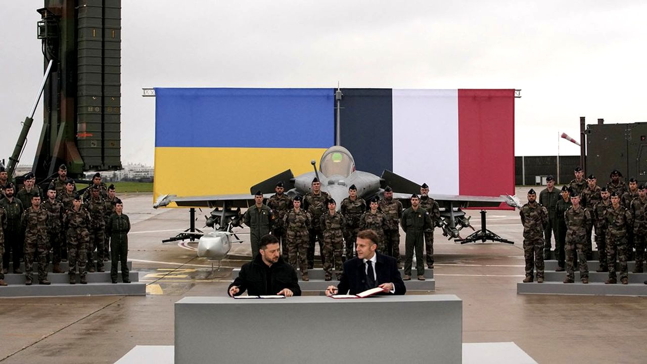 Macron Zelinsky – Contrat 100 Rafale Macron Zelinsky - Contrat 100 Rafale